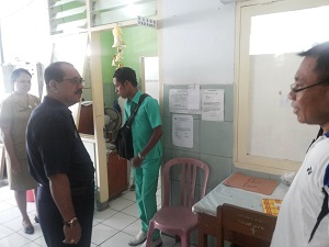 Sekot Sidak RSUD Manembo-Nembo